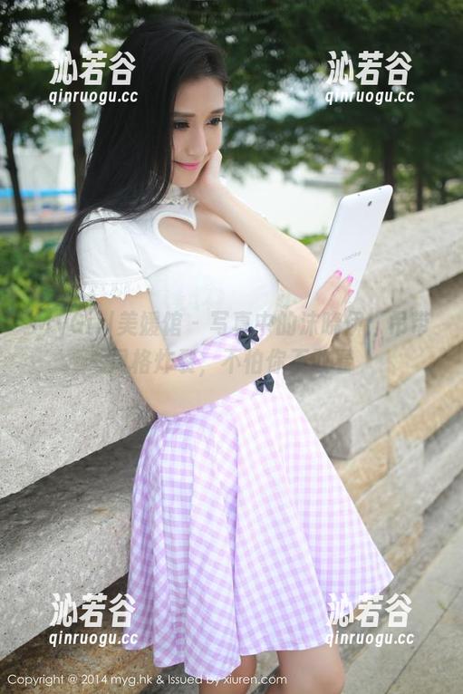 MyGirl美媛馆-沫晓伊 MyGirl美媛馆 - 写真中的沫晓伊:吊带风格炸裂,不怕你不敢看