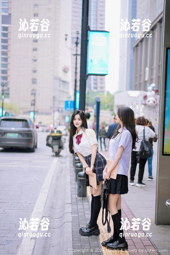 YouMi尤蜜荟 - 小海臀Rena学姐：高清写真中的青春与张扬