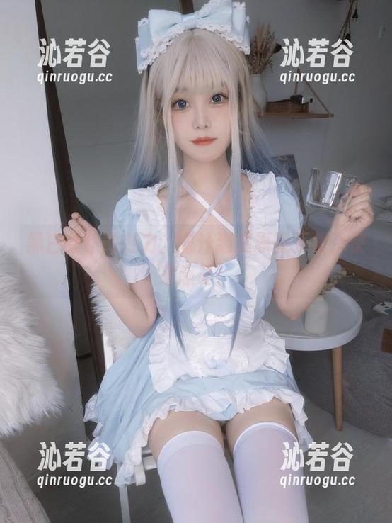 蜜汁猫裘 黑白女仆的魅力:蜜汁猫裘原图下载,快来感受!